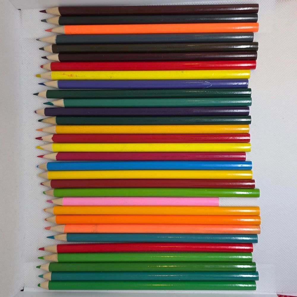Lot of 211 Asstd Colored Pencils-Crayola CraZart Art101 For Drawing and Coloring - Picture 15 of 16
